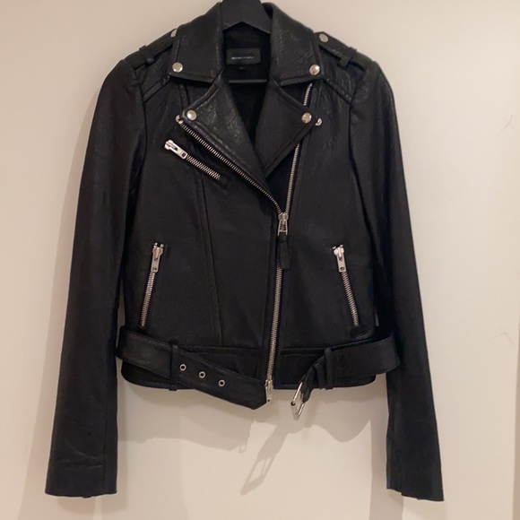 Aritzia Mackage Rumer Leather Motorcycle Jacket XS - Picture 4 of 16